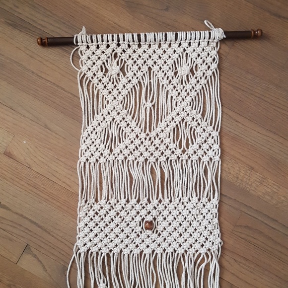 Gorgeous Handmade Macrame Wall Hanging - Picture 4 of 4